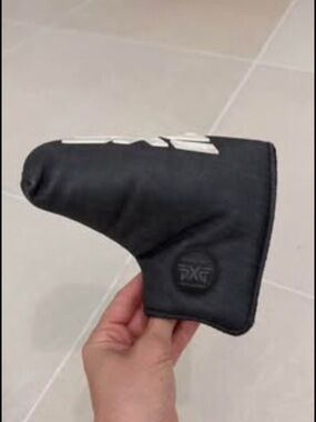 PXG Black and White Golf Mallet Putter Headcover